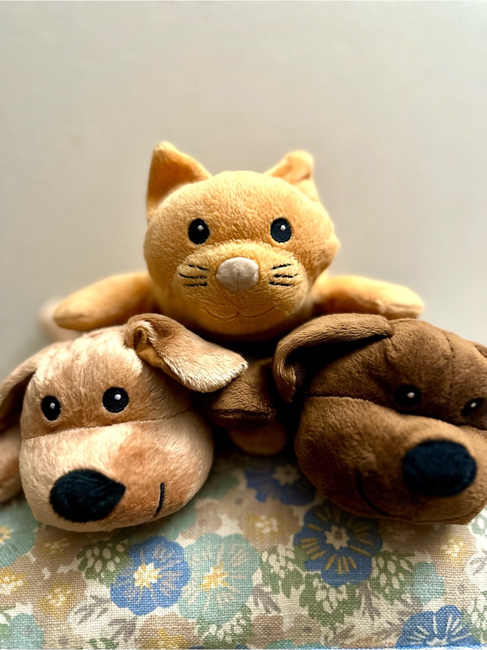 Melissa & Doug Plush Pets Replacement Lot - 2 Dogs & 1 Cat Vet Toy